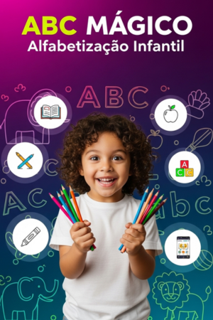 PLR ABC MÁGICO Alfabetização Infantil
