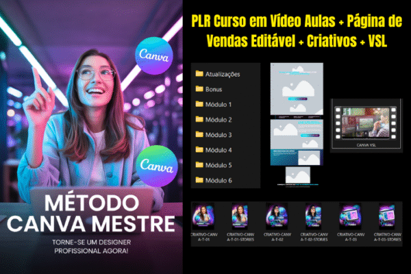PLR Canva Mestre Estrutura Completa 2
